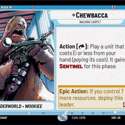 SOR – Chewbacca - Walking Carpet – 003
