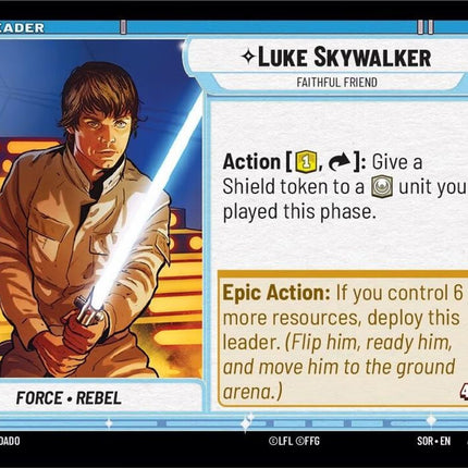 SOR – Luke Skywalker - Faithful Friend – 005