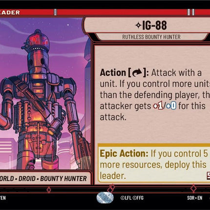 SOR – IG-88 - Ruthless Bounty Hunter – 012