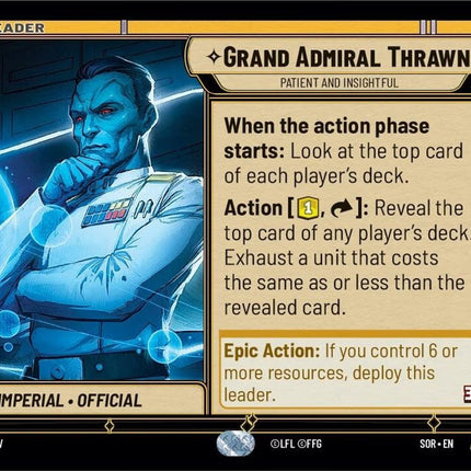 SOR – Grand Admiral Thrawn - Patient and Insightful – 016
