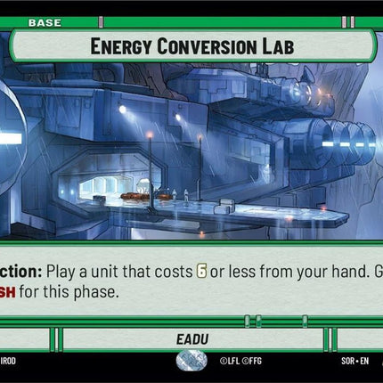 SOR – Energy Conversion Lab - Eadu – 022