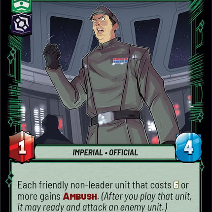 SOR – Admiral Piett - Captain of the Executor – 079