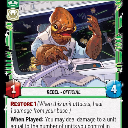 SOR – Admiral Ackbar - Brilliant Strategist – 097