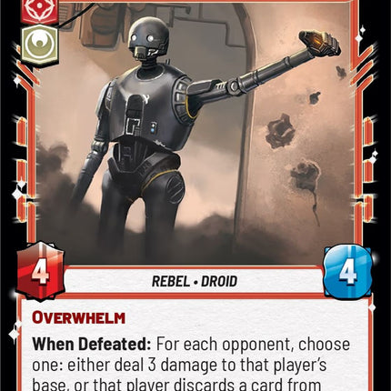 SOR – K-2SO - Cassian's Counterpart – 145
