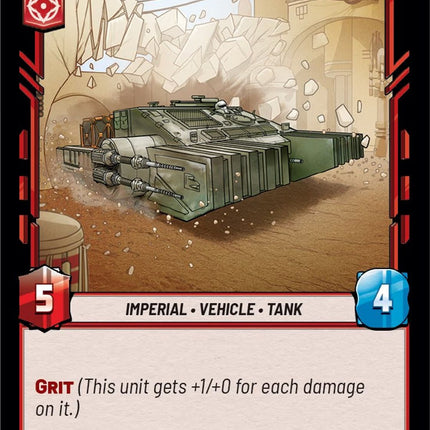 SOR – Occupier Siege Tank – 165