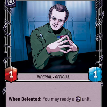 SOR – Admiral Motti - Brazen and Scornful – 226