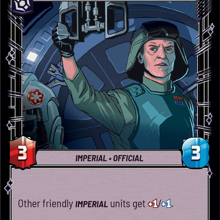 SOR – General Veers - Blizzard Force Commander – 230