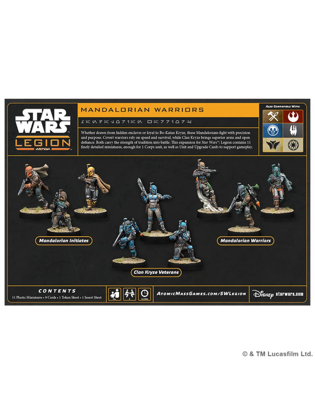 [Pre-order] Star Wars Legion Mandalorians Warriors