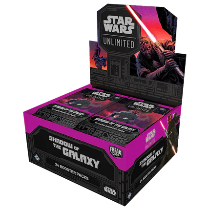 Star Wars: Unlimited - Shadows of the Galaxy Booster Display (SEALED)