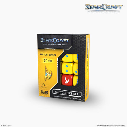 StarCraft Protoss Custom Dice Set — supplier image
