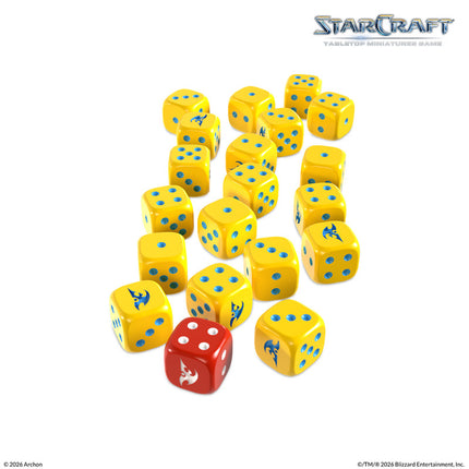 StarCraft Protoss Custom Dice Set product image