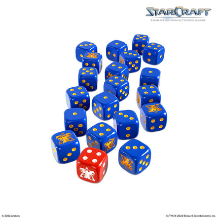 StarCraft Terran Custom Dice Set product image