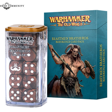 THE OLD WORLD: BEASTMEN BRAYHERDS DICE