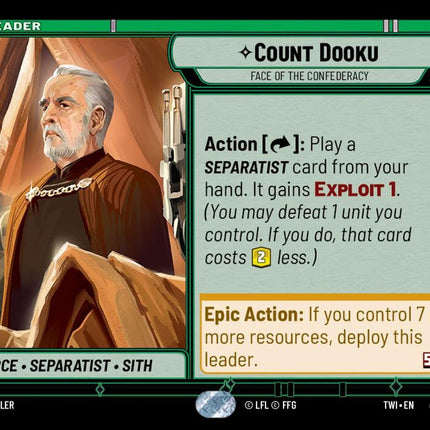 TWI – Count Dooku - Face of the Confederacy – 005