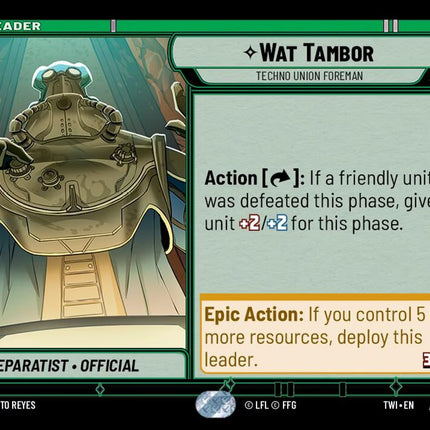 TWI – Wat Tambor - Techno Union Foreman – 006