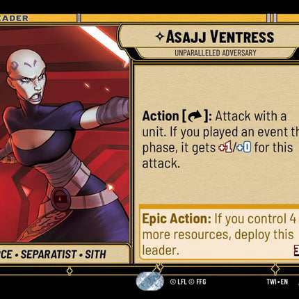 TWI – Asajj Ventress - Unparalleled Adversary – 014