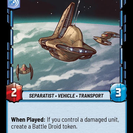 TWI – Trade Federation Shuttle – 060