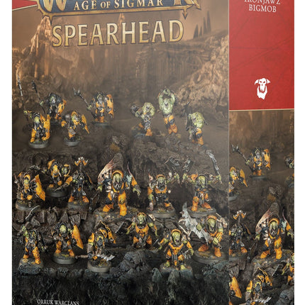 SPEARHEAD:ORRUK WARCLANS IRONJAWZ BIGMOB