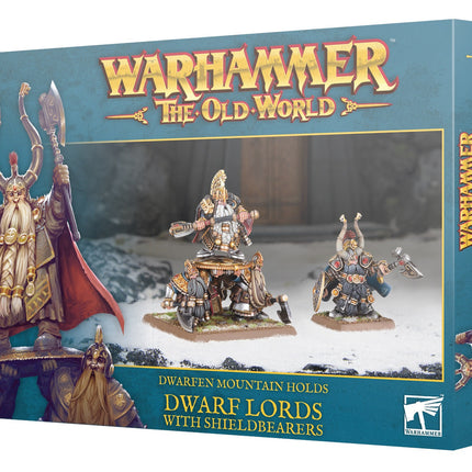 DWARF/M/H: DWARF LORDS W/SHIELDBEARERS