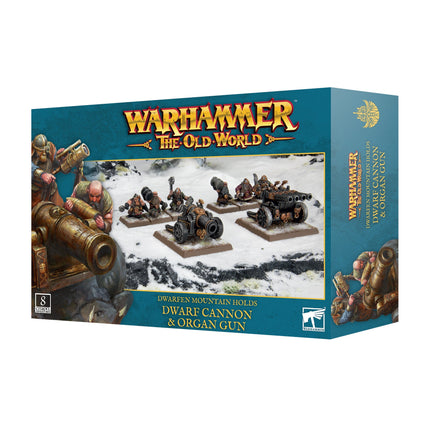 DWARFEN M/HOLDS:DWARF CANNON & ORGAN GUN