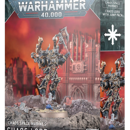 CHAOS SPACE MARINES: LORD WITH JUMP PACK