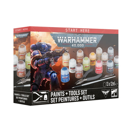 40K PAINTS + TOOLS SIM+TRA CHN POL/SCAND