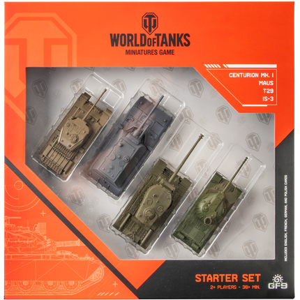 World of Tanks Starter Set (Maus, T29, IS-3, Centurion)